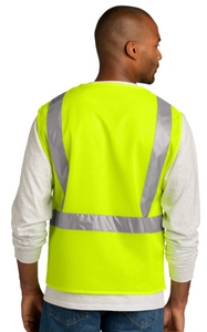 CornerStone® ANSI 107 Class 2 Mesh Zippered Vest