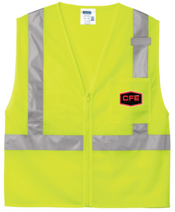 CornerStone® ANSI 107 Class 2 Mesh Zippered Vest