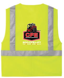 CornerStone® ANSI 107 Class 2 Mesh Zippered Vest