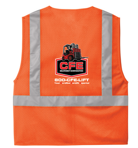 CornerStone® ANSI 107 Class 2 Mesh Zippered Vest